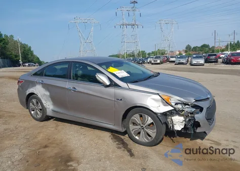 2013 Hyundai Sonata Hybrid Limited from USA, damaged, VIN KMHEC4A47DA099031